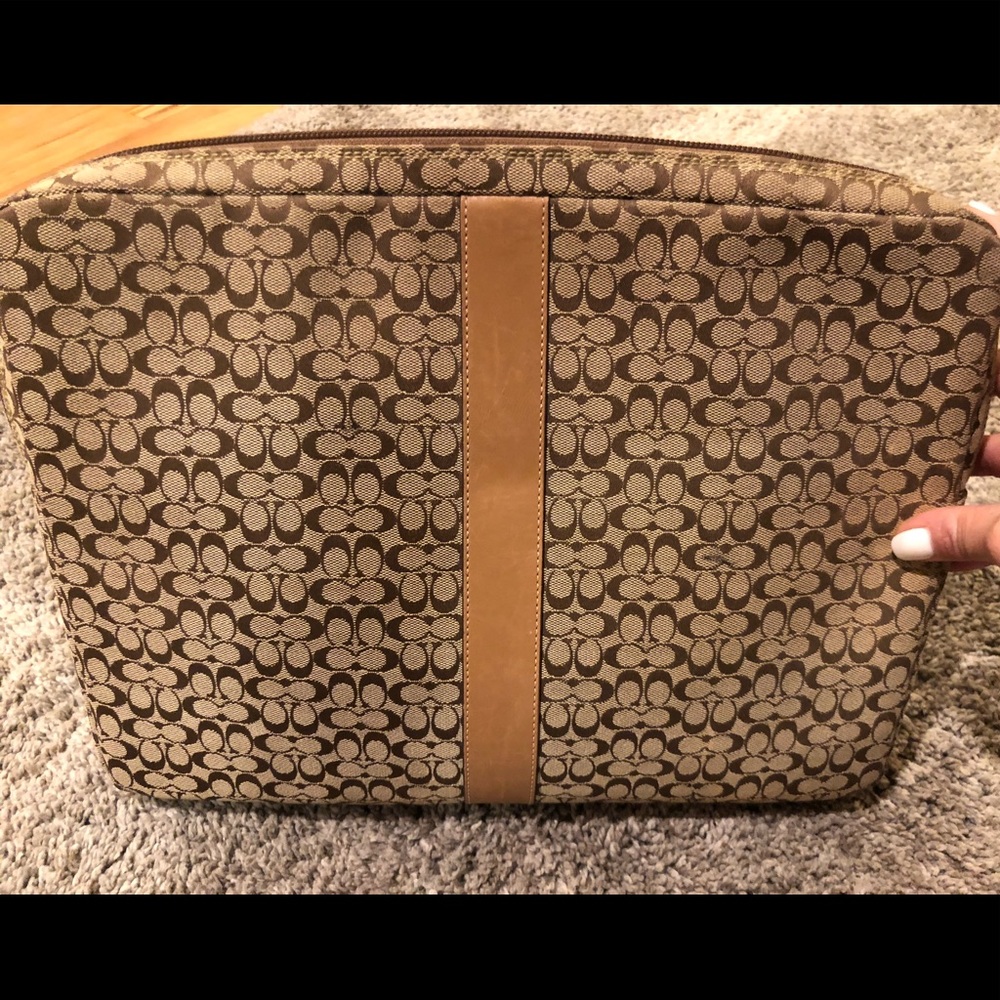Coach laptop case